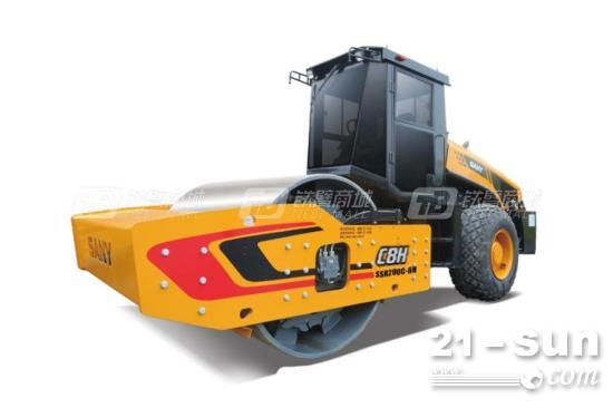 三一SSR200C-8H压路机减震块拆卸步骤